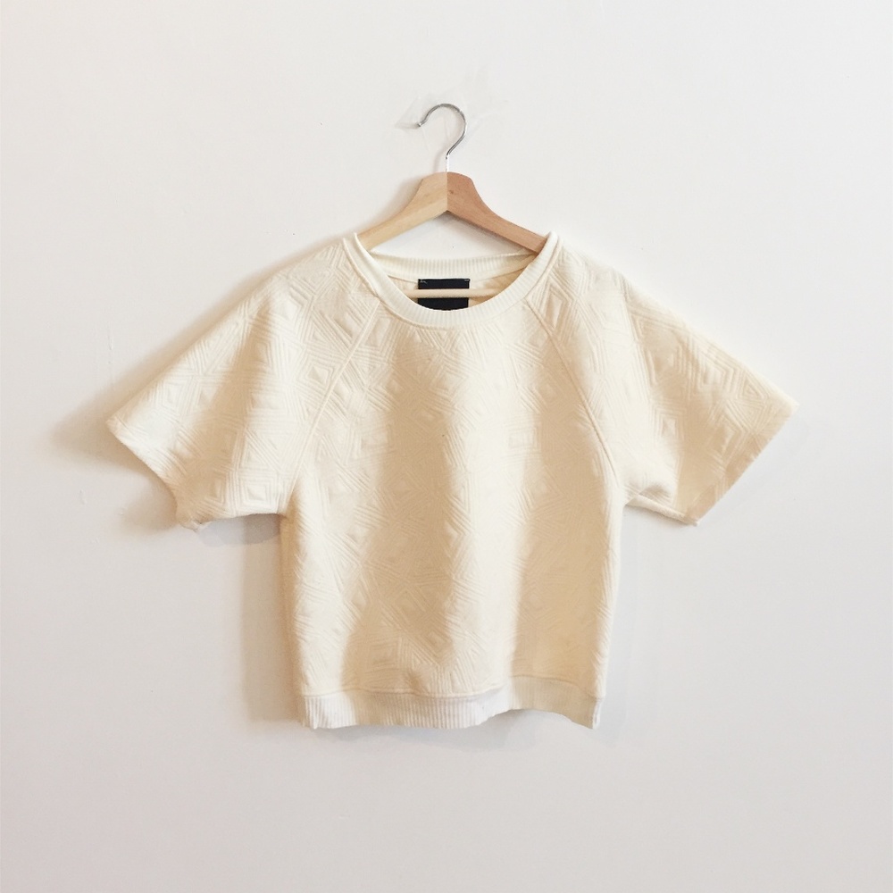 Harlowe & Graham Textured T-shirt
